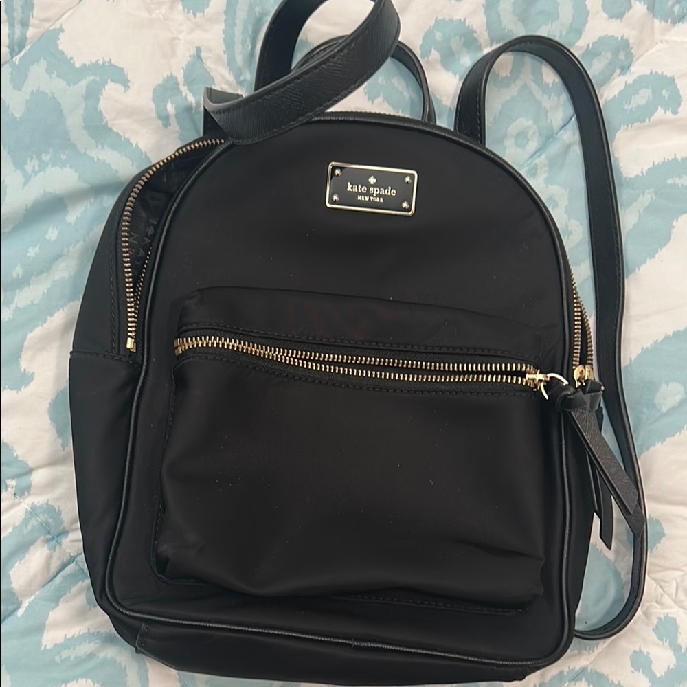 Kate Spade Black Backpack